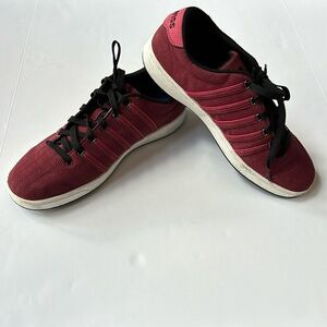 K-SWISS Women’s Red Athletic Sneakers Size 11